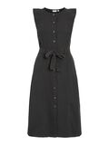 VILA VILUCIANNE MIDI JEANSKLEID, Black Denim, highres - 14106789_BlackDenim_001.jpg