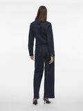 VILA HIGH WAIST WIDE FIT JEANS, Dark Blue Denim, highres - 14104366_DarkBlueDenim_004.jpg