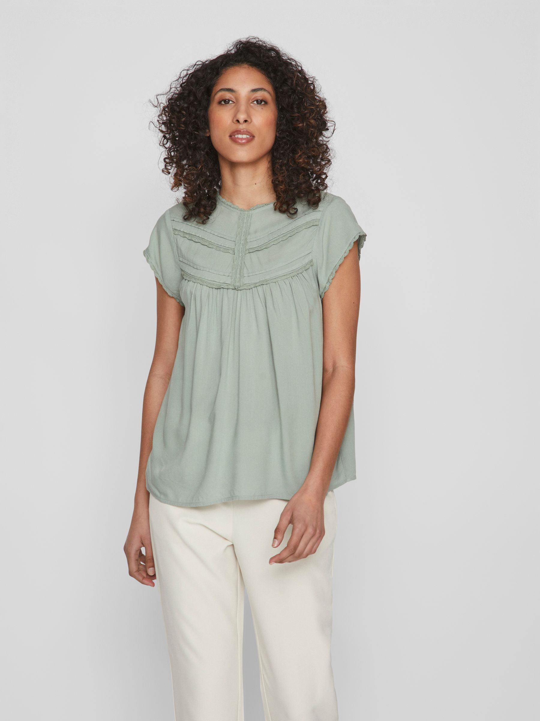 Kanten best sale top groen