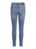 Vila MEDELHÖG MIDJA SKINNY FIT-JEANS, Medium Blue Denim, highres - 14094341_MediumBlueDenim_002.jpg