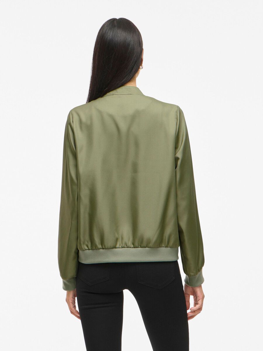 VILA SUWAK KURTKA BOMBER, Oil Green, highres - 14100221_OilGreen_004.jpg