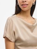 VILA VIELLETTE BOATNECK SHORT SLEEVED TOP, Cement, highres - 14110009_Cement_006.jpg