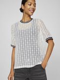 VILA ROUND NECK T-SHIRT, Snow White, highres - 14108126_SnowWhite_006.jpg