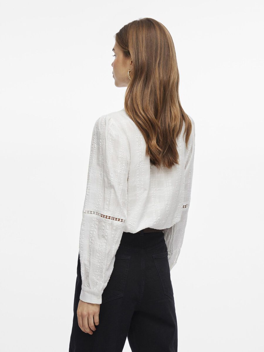 VILA LONG SLEEVED SHIRT, Cloud Dancer, highres - 14107414_CloudDancer_004.jpg