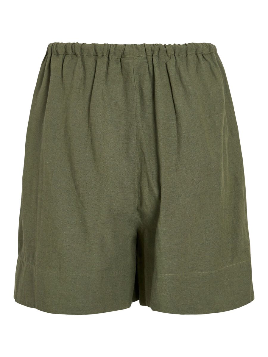 Product carousel image - MID WAIST SHORTS, Olivine | 2