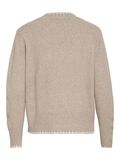 VILA STITCH KNITTED PULLOVER, Natural Melange, highres - 14098864_NaturalMelange_1123046_002.jpg