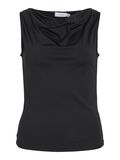 Product image thumbnail - VIKENZA WATERFALL SLEEVELESS TOP, Black | 5