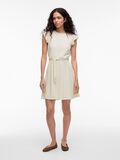 VILA VIDELAIA SHORT JURK MET KAPMOUWEN, Birch, highres - 14107108_Birch_005.jpg