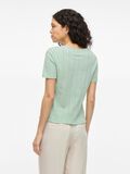 VILA ROUND NECK SHORT SLEEVED TOP, Silt Green, highres - 14101755_SiltGreen_004.jpg
