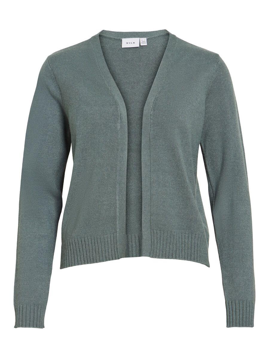 Product carousel image - VIRIL KURZER OFFENER STRICKJACKE, Balsam Green | 2