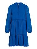 Vila GESTIPPELDE JURK MET LANGE MOUWEN, Classic Blue, highres - 14082844_ClassicBlue_001.jpg