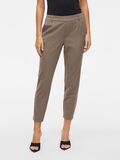 VILA VIVARONE SLIM FIT HØJTALJEDE BUKSER, Falcon, highres - 14087406_Falcon_003.jpg