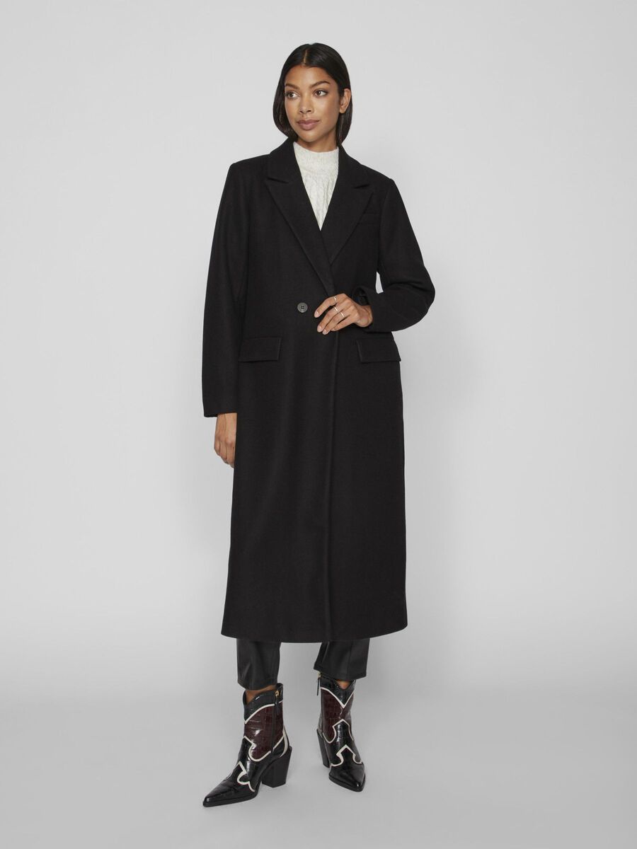 Vila LANGER MANTEL, Black, highres - 14094494_Black_003.jpg