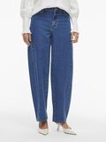 VILA REGULAR WAIST JEANS, Medium Blue Denim, highres - 14109241_MediumBlueDenim_003.jpg