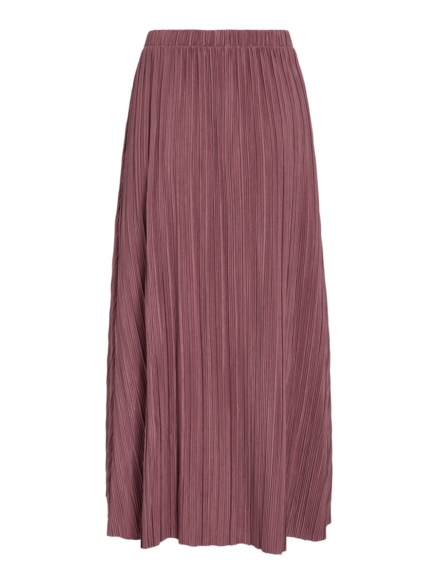 VILA VIPLIS HIGH WAIST MAXI SKIRT, Rose Brown, highres - 14109715_RoseBrown_002.jpg