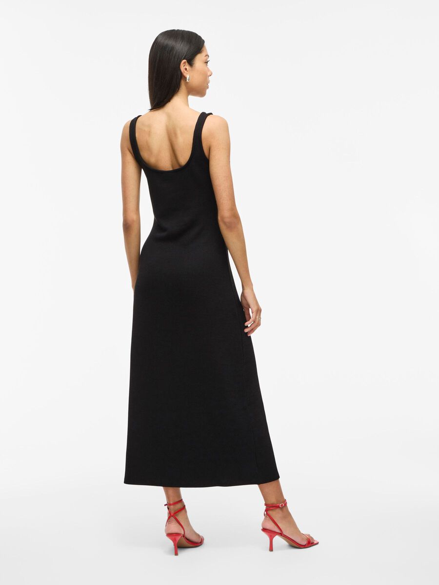 VILA VIENZA SLEEVELESS MAXI DRESS, Black, highres - 14112798_Black_004.jpg
