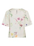 VILA VIHINDA ROUND NECK SHORT SLEEVED TOP, Optical Snow, highres - 14112263_OpticalSnow_1238362_002.jpg