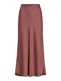 Product image thumbnail - VIELLETTE HIGH WAIST MIDIROCK, Rose Brown | 1