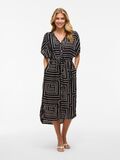VILA SHORT SLEEVED MIDI DRESS, Black Beauty, highres - 14105416_BlackBeauty_1174153_003.jpg