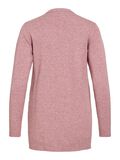Product image thumbnail - VIRIL BASIC KNITTED CARDIGAN, Nostalgia Rose | 2