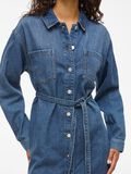 VILA VIKIKI DENIM SHIRT DRESS, Medium Blue Denim, highres - 14107355_MediumBlueDenim_006.jpg