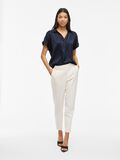 VILA VIENNA SHORT SLEEVED SHIRT, Navy Blazer, highres - 14107405_NavyBlazer_005.jpg