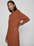 VILA VIRIL LONG SLEEVED MIDI DRESS, Caramel Café, highres - 14061427_CaramelCaf_982095_007.jpg