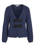 VILA CUELLO EN V CHAQUETA DE PUNTO, Bijou Blue, highres - 14108770_BijouBlue_001.jpg