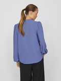 VILA V-NECK LONG SLEEVED TOP, Bijou Blue, highres - 14101709_BijouBlue_004.jpg