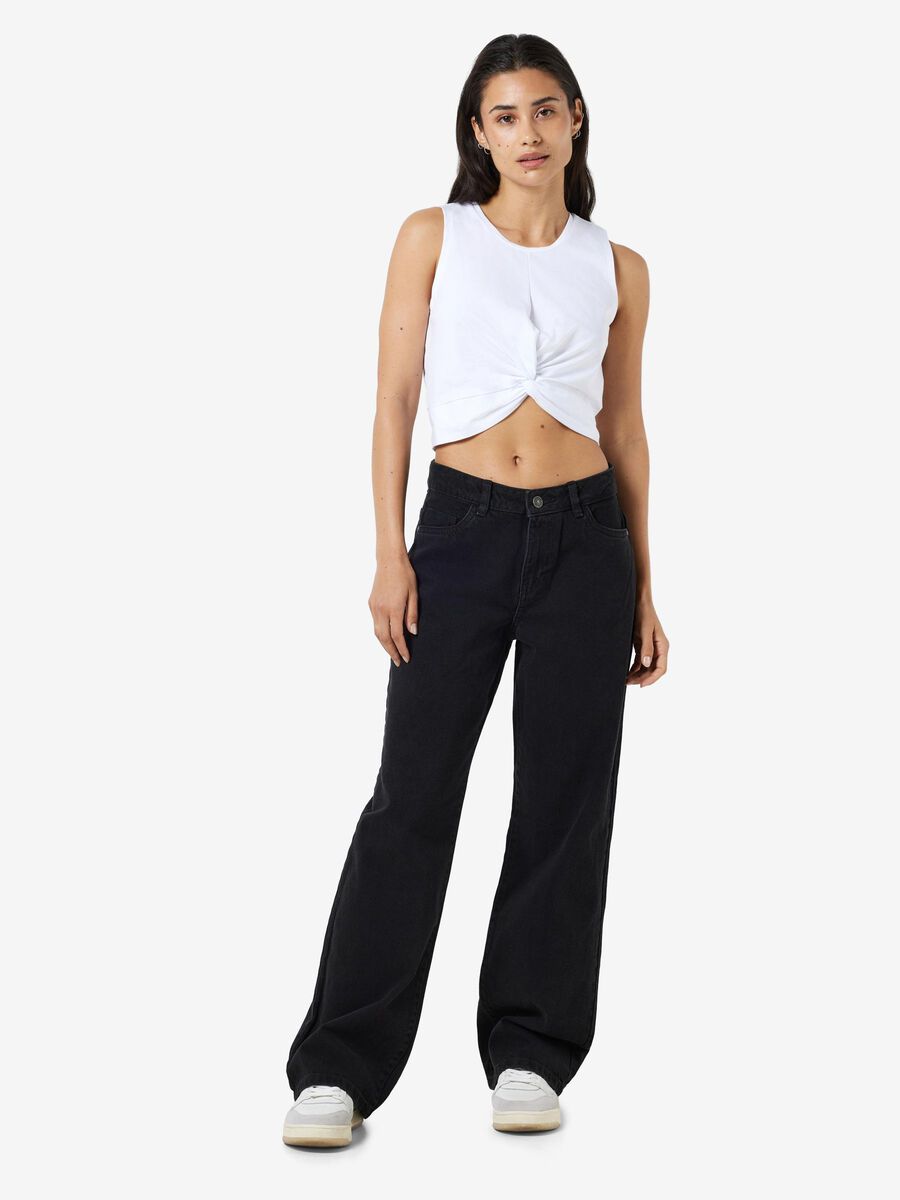 Noisy May CROPPED SLEEVELESS TOP, Bright White, highres - 27007593_BrightWhite_004.jpg