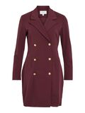 Product image thumbnail - VICLARA SHORT BLAZER DRESS, Winetasting | 6