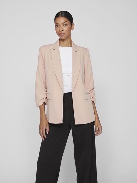 Vila 3/4-SLEEVED BLAZER, Misty Rose, highres - 14087178_MistyRose_1110777_003.jpg