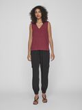 Vila V-HALS GEBREID GILET, Beet Red, highres - 14067804_BeetRed_982472_005.jpg