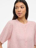 VILA VISEBORA SHORT SLEEVED KNITTED CARDIGAN, Pink Nectar, highres - 14112577_PinkNectar_006.jpg