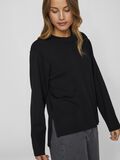 VILA ROUND NECK KNITTED PULLOVER, Black Beauty, highres - 14102628_BlackBeauty_006.jpg