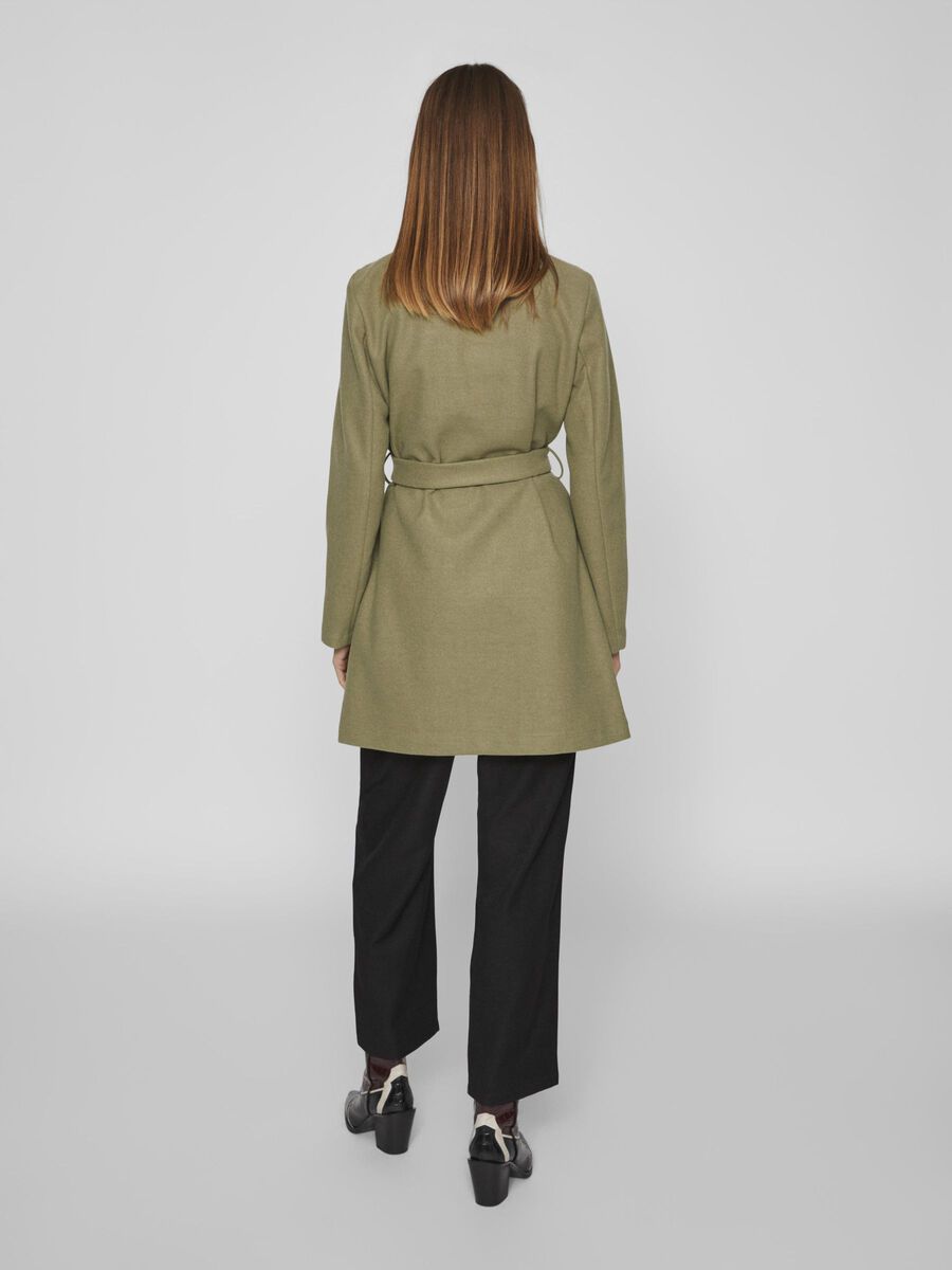 Vila BELTED COAT, Oil Green, highres - 14069682_OilGreen_004.jpg