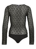 VILA LANGÄRMELIGER SPITZEN BODY, Black, highres - 14101423_Black_002.jpg