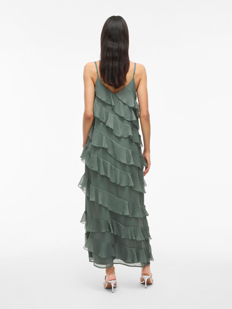 VILA CON TIRAS VESTIDO MAXI, Balsam Green, highres - 14109420_BalsamGreen_004.jpg