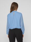 VILA HIGH NECK LANGARMBLUSE, Blissful Blue, highres - 14103234_BlissfulBlue_004.jpg