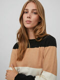 Vila MULTICOLOURED KNITTED PULLOVER, Warm Taupe, highres - 14080284_WarmTaupe_987910_006.jpg