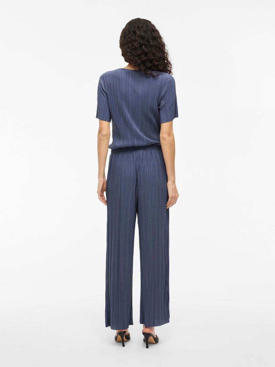 VILA RIBBIKANKAINEN LEVEÄLAHKEISET HOUSUT, Vintage Indigo, highres - 14089681_VintageIndigo_004.jpg