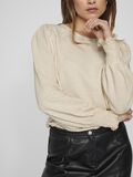 VILA ROUND NECK LONG SLEEVED TOP, Birch, highres - 14102354_Birch_007.jpg