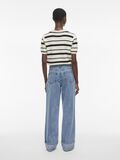 VILA KORKEAVYÖTÄRÖISET FARKUT, Light Blue Denim, highres - 14105758_LightBlueDenim_004.jpg
