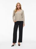 Product image thumbnail - VIESTHER V-AUSSCHNITT STRICKPULLOVER, Natural Melange | 4