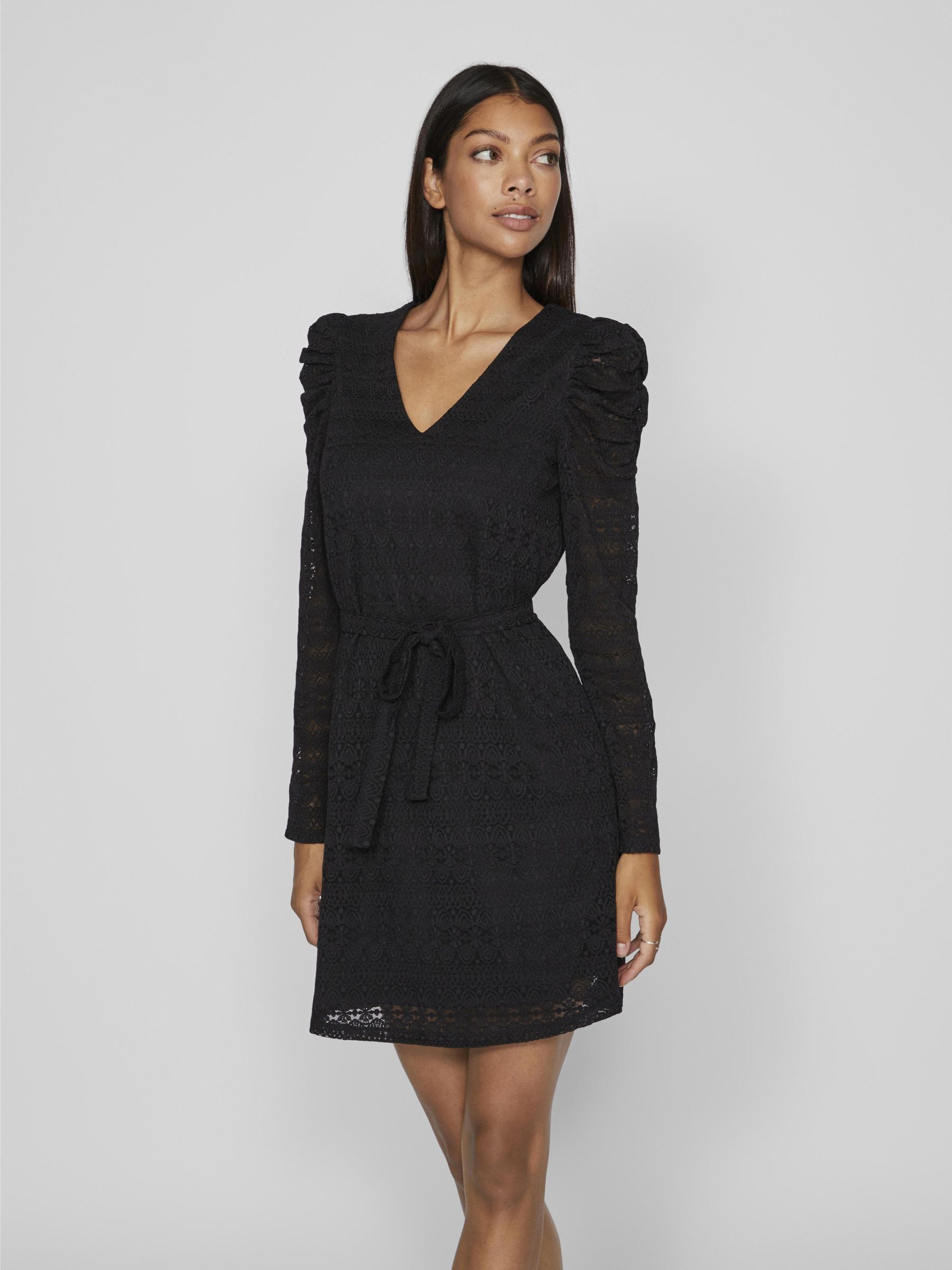 Vila jurk zwart deals