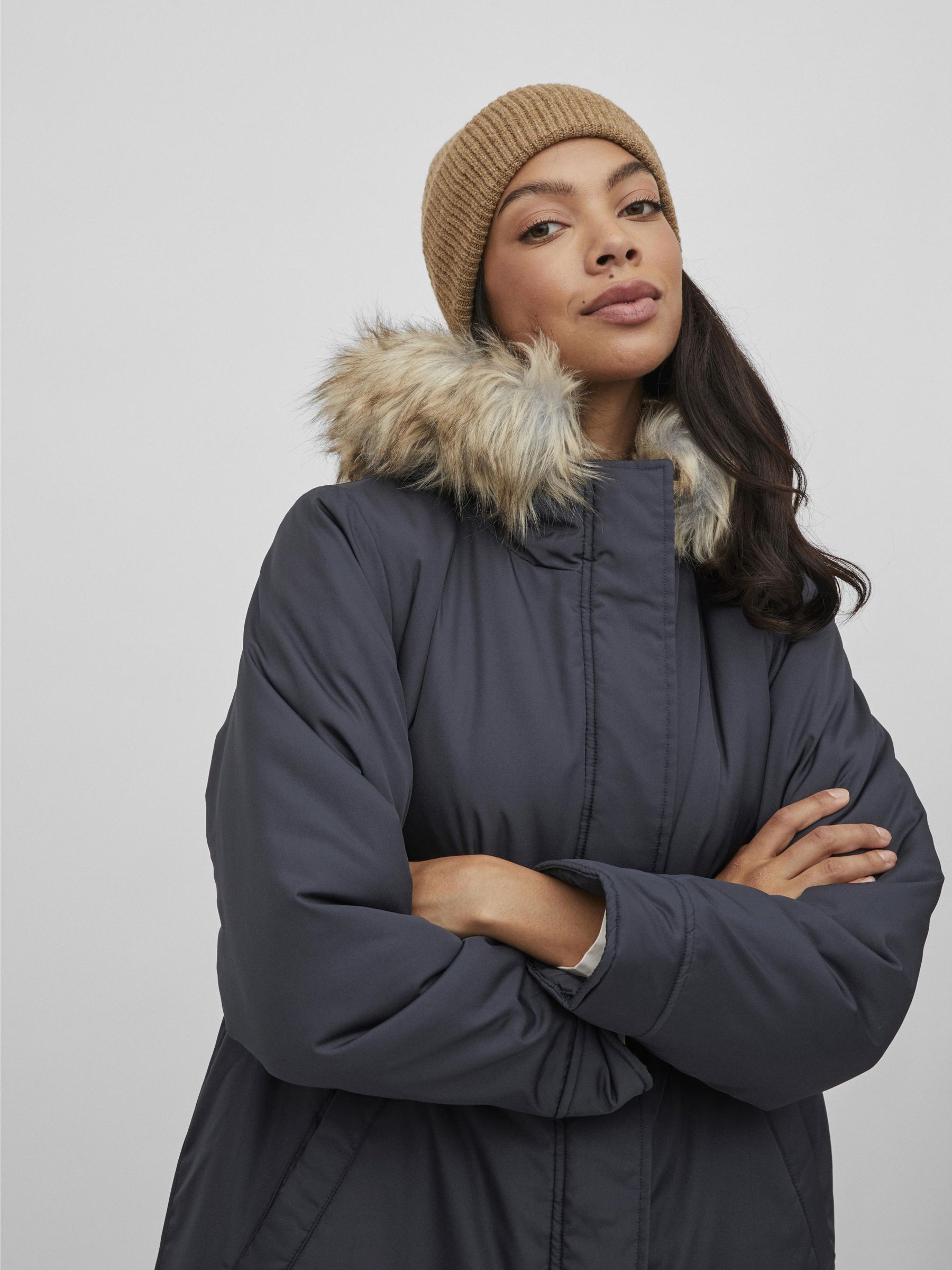 Navy hooded parka clearance