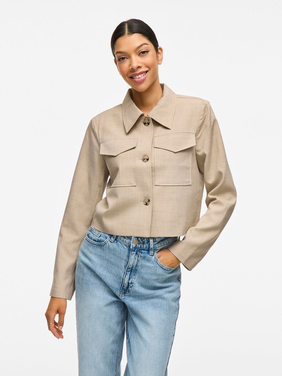 VILA BUTTONED JACKET, Super Light Natural Melan, highres - 14108752_SuperLightNaturalMelan_003.jpg