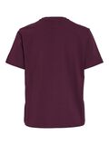 VILA VINORA OKRĄGŁY DEKOLT T-SHIRT, Fig, highres - 14103448_Fig_002.jpg