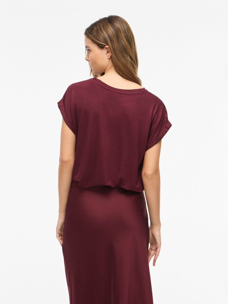 Carousel image - VIELLETTE TOP MET KORTE MOUWEN, Port Royale | 2