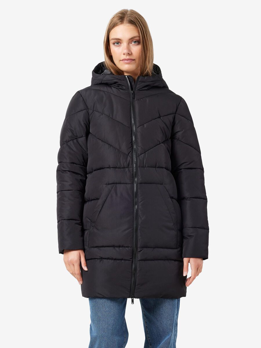 Noisy May LONG PUFFER JACKET, Black, highres - 27017057_Black_003.jpg